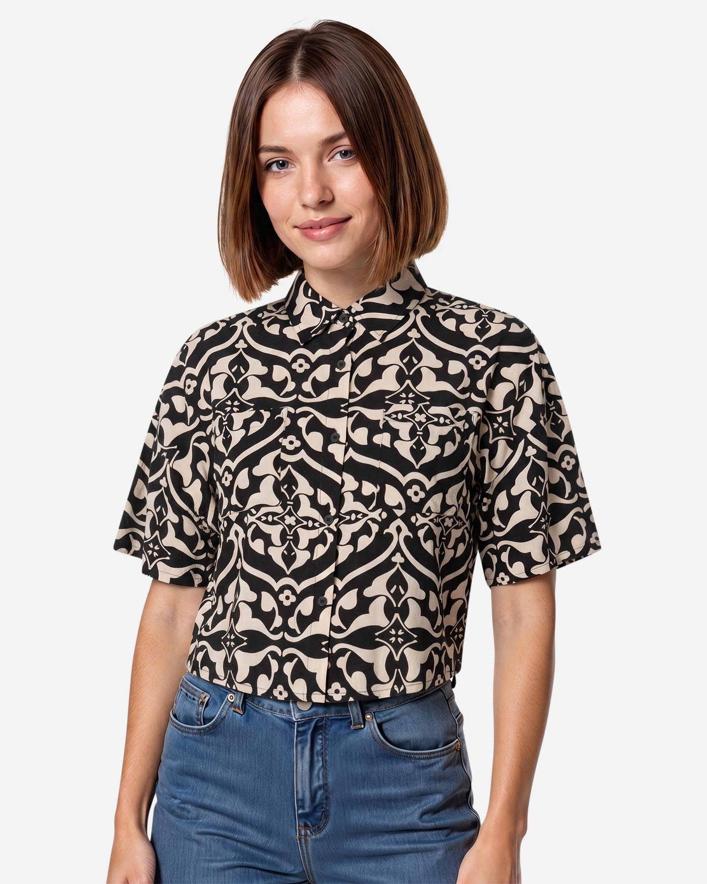 Camicia MISTRAL ETNIC COLLECTION W - Beige - 2 | Cisalfa Sport
